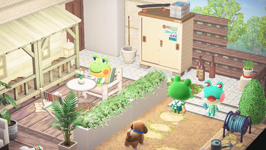 hiro_mori_154's tweet photo. カエルファミリーの休日🪴🌱🐸

#animalcrossing #acnh #あつ森
#ハピパラ #あつ森写真部 https://t.co/z5irva0RwC