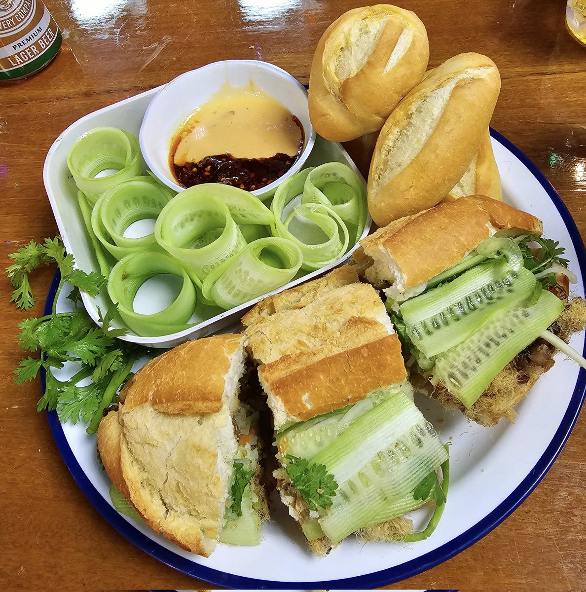 paris_osama's tweet photo. Exploring Lao.

#banhmiVietnamese #pâtéVientiane
#LaungPraBangsausage 
#steamedstuffBunGuangzhou https://t.co/ncF4fPC4Xi