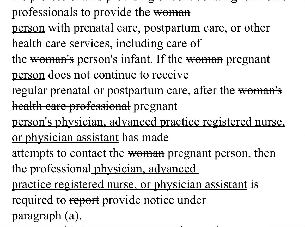 natalieforhouse's tweet image. Children &amp;amp; Families Committee, I remknded the committee that only women can become pregnant. 

This was in response to HF 2095 which, among other things, removes the word “woman” and replaces it with “pregnant person.” #savemn