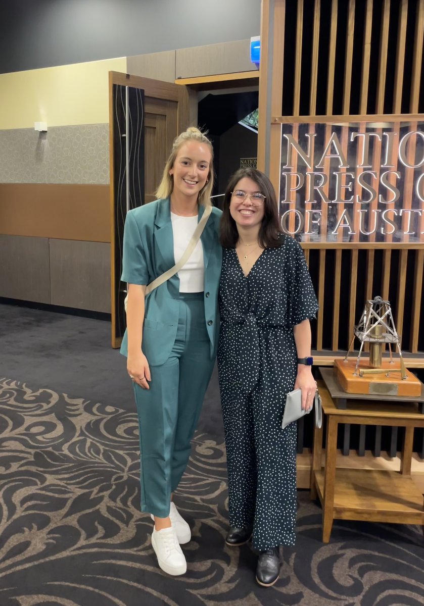 anna_vanvliet's tweet photo. Great to attend @WomensAgenda's launch of their latest publication #TheClimateLoad at @PressClubAust.

An amazing panel moderated by @tarla_lambert, ft. @larissawaters, @SHamblinWang &amp; @SarinaKilham. Key takeaway? Bring your whole human and all the emotion to these challenges. https://t.co/PUFDtt5baV