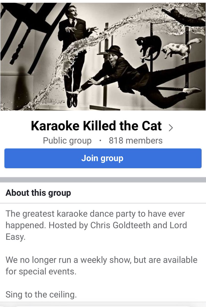 museumjilwrites's tweet photo. SINGING TO THE CEILING BC KARAOKE KILLED THE CAT. https://t.co/cTC5n9WR48