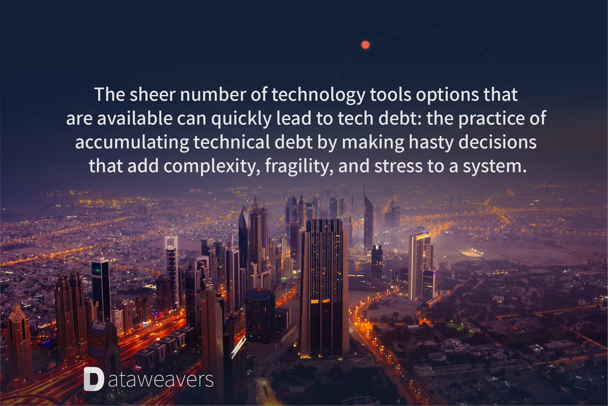 When it comes to #MarTech and the all-encompassing #digital ecosystem, the biggest challenge for development and marketing teams is tech debt. 

Learn more about overcoming tech debt in MarTech here: 

dataweavers.com/insights/overc…