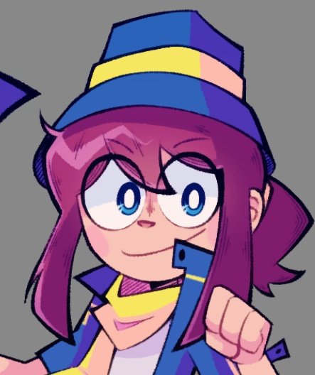 hat kid (a hat in time) drawn by opossumachine