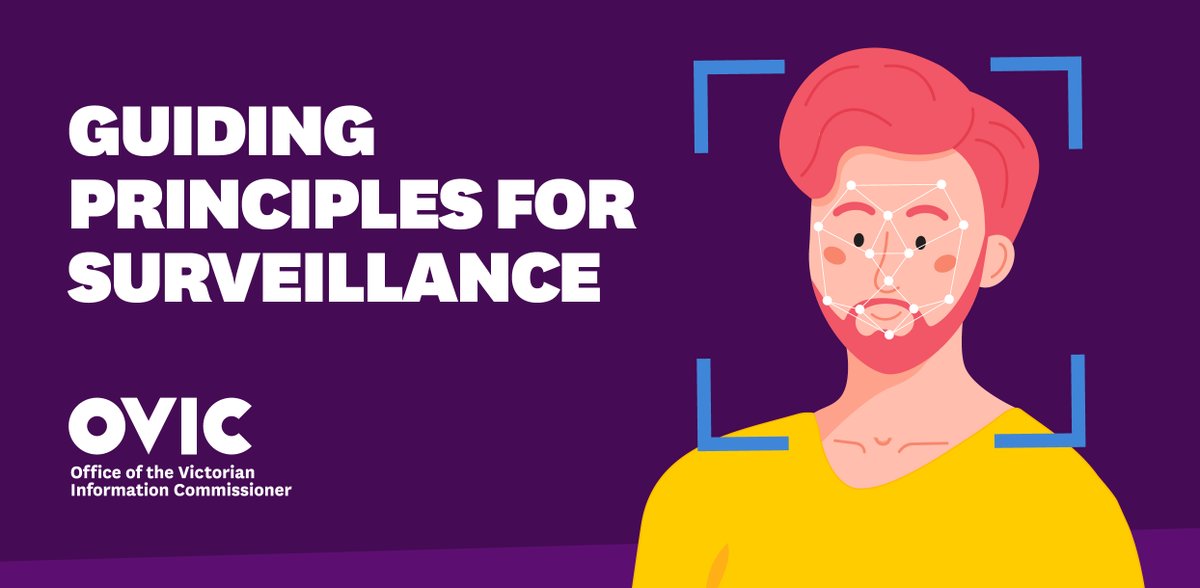 Is your organisation involved in any projects or activities that involve:
🔎 monitoring or 
🔎 analysing data and information? 
Read OVIC’s new Guiding Principles for Surveillance to make sure your project respects and protects privacy and human rights: bit.ly/3OS1ie7
