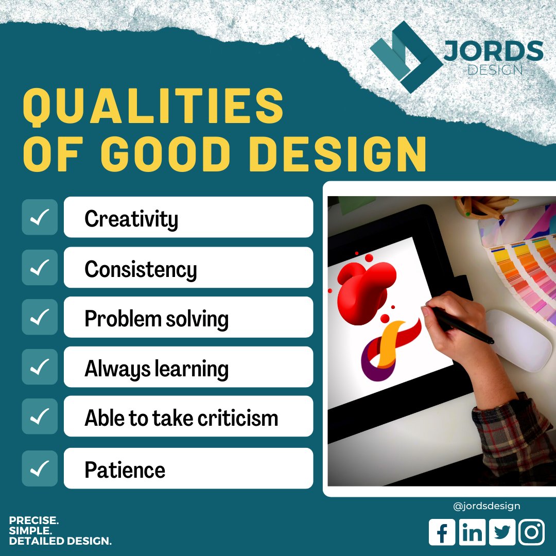 jordsdesign12's tweet image. Finding a quality graphic designer can be more difficult than simply finding one who is available.

If you enjoy my content, please like and follow me on:😊
Facebook: bit.ly/3ZpeIm8
Instagram: bit.ly/3kDCgFa

#DigitalJobsPH #GraphicsDesignPSDandAI #JordanIgnacio