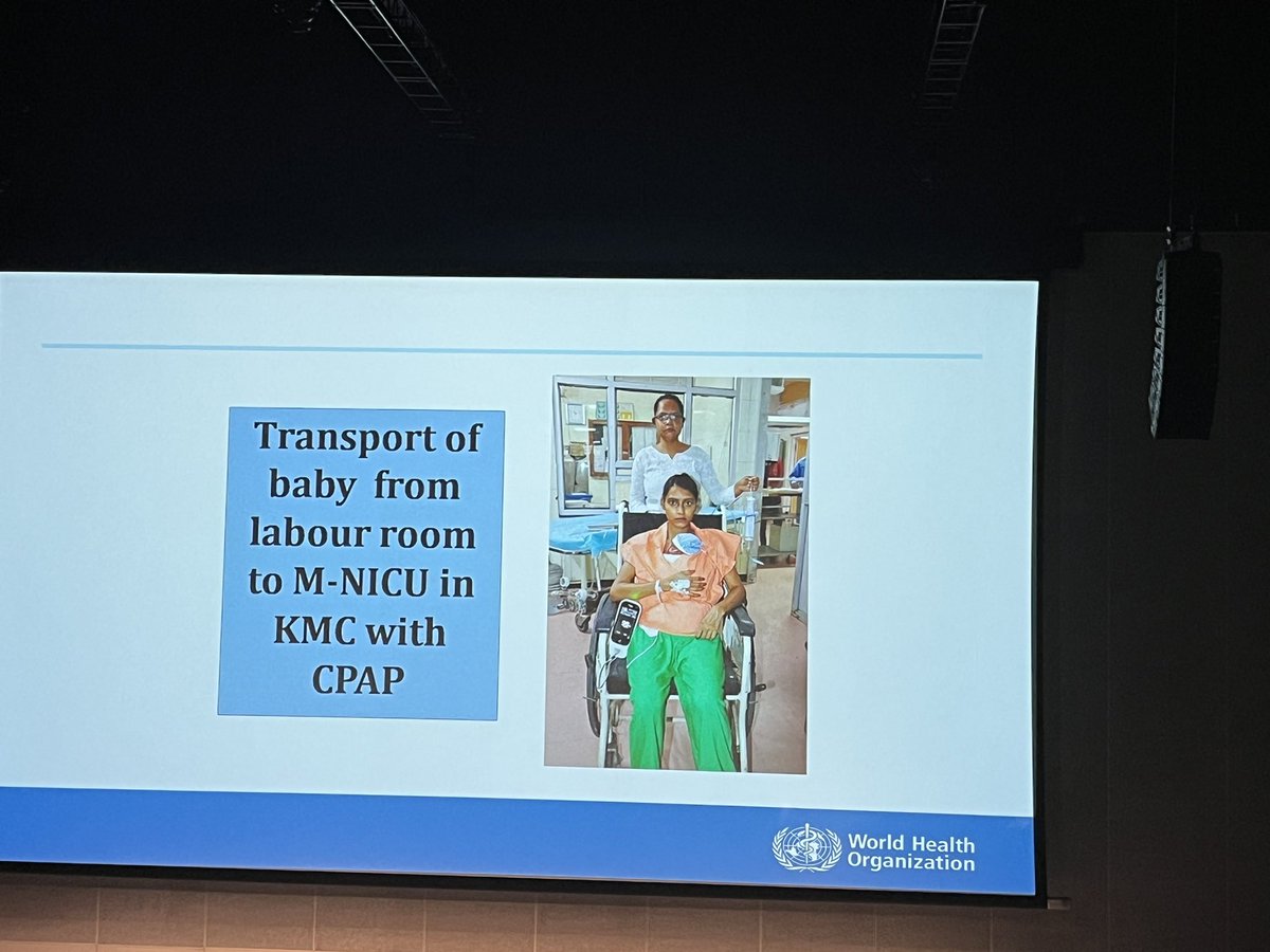 Nishaobgyn's tweet photo. Can we in Australia learn from India &amp; Africa?
Do I hear disbelief?
Here is the evidence: #KangarooMotherCare is safe (no increase in sepsis), beneficial (25% ⬇️mortality) &amp; possible (keep mum-baby dyad together even if baby needs CPAP)
Build a mother-newborn ward 🙏🏽
#PSANZ2023 https://t.co/K7hBjXGPoH