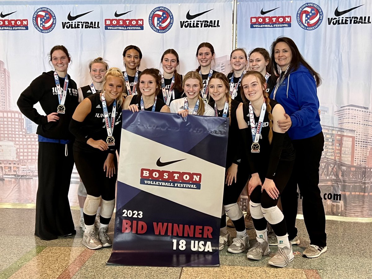 🏆Champions!! Congrats 🎉to 18.1 National G on going undefeated to win the 18 USA division at the Nike Boston Volleyball Festival 18s Qualifier. Triple Qualified! 🙌🏻 #WeAreOne #1UVBC #bidszn