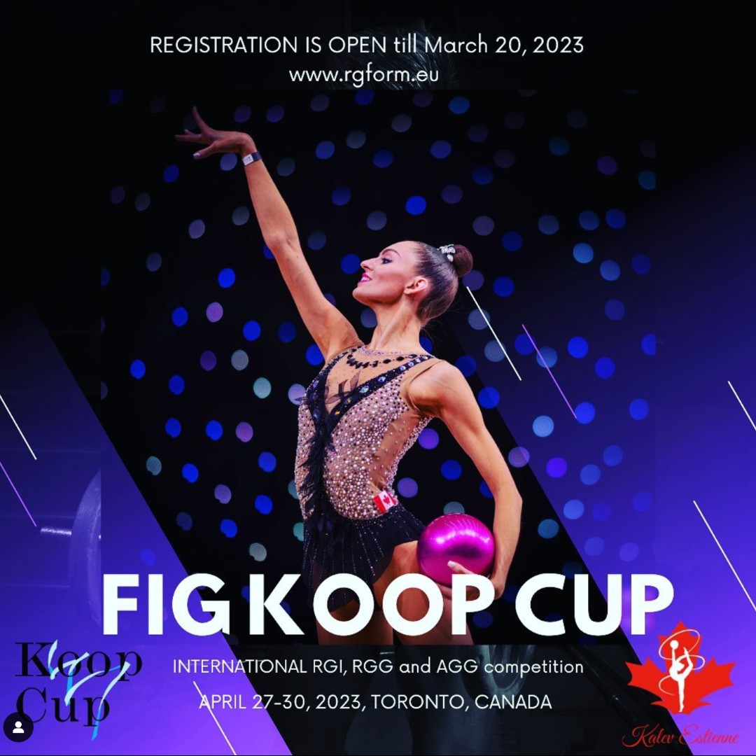 @markhampanamcentre is proudly the home of the Gymnastics Canada High-Performance Training Centre for Rhythmic Gymnastics and look forward to hosting the FIG Koop Cup International competition April 27-30.  Go to rgform.eu to register until March 20.