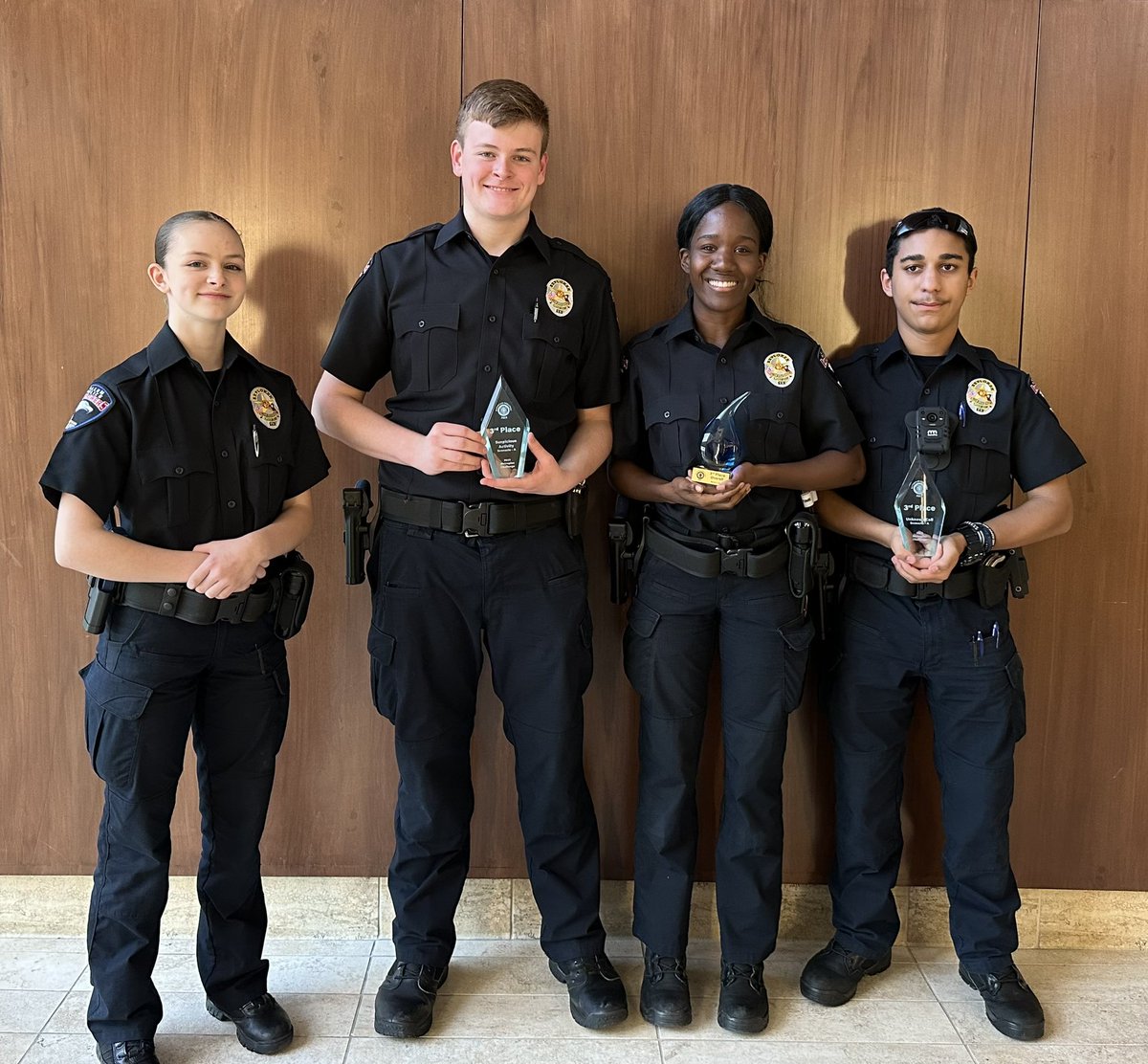 Allen HS Police Explorers tweet media