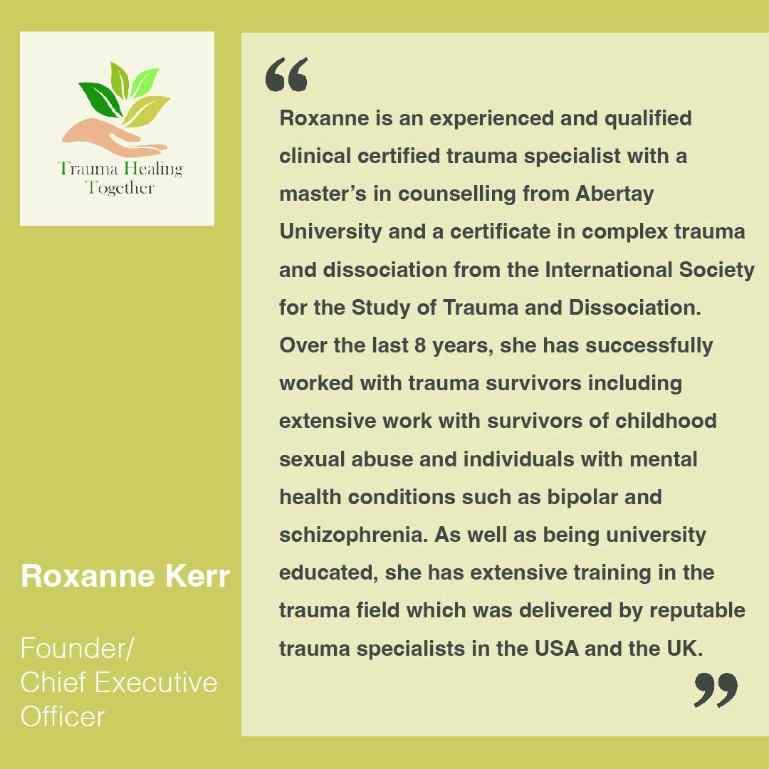 Trauma Healing Together tweet media