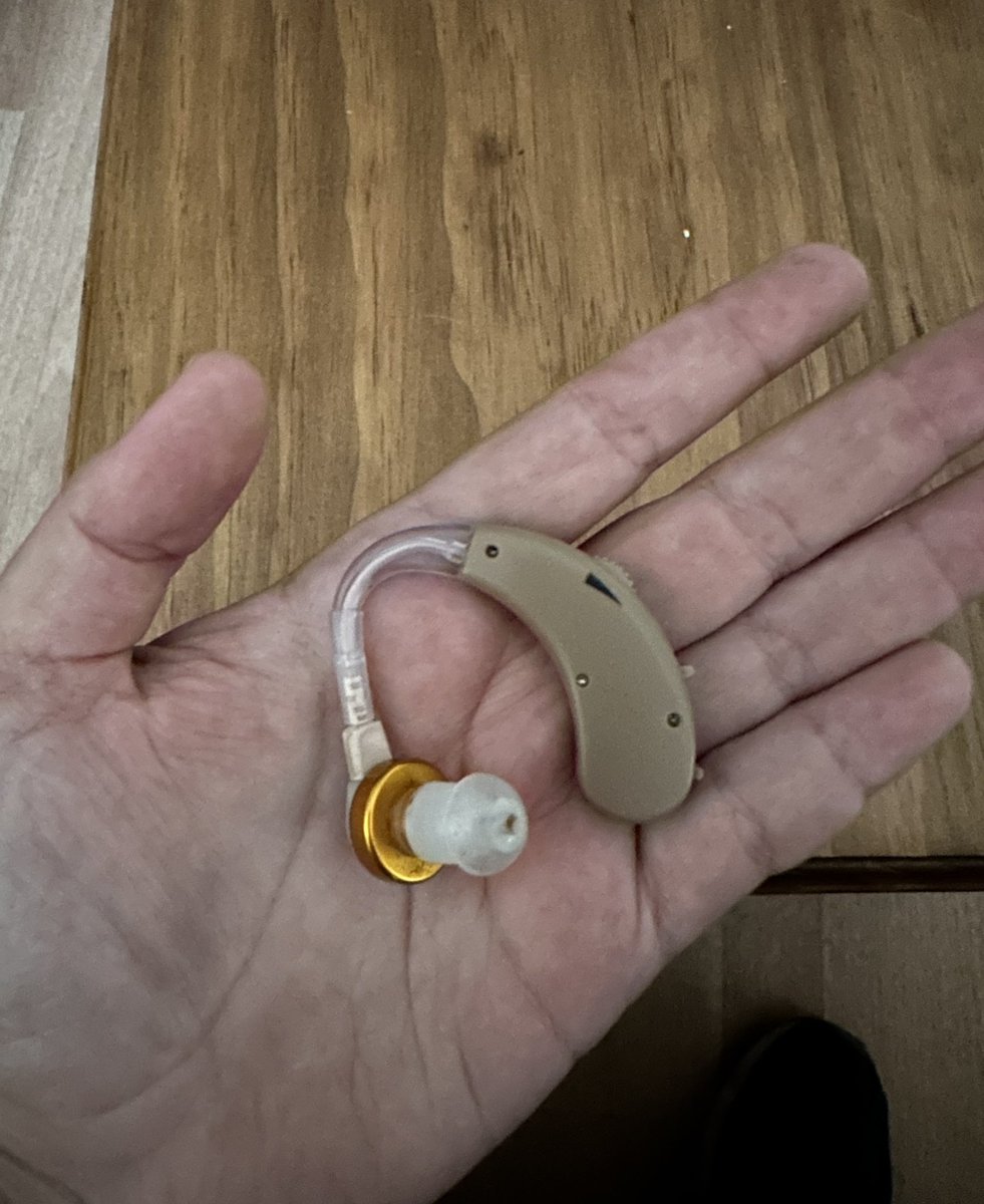 RootGr0ves's tweet image. Twitterland vengo a solicitar de su colaboración: En el parque bicentenario de Cerillos me encontré este audífono ortopédico tiene el código 220. Ayúdenme a encontrar al dueño que probablemente lo necesite mucho.