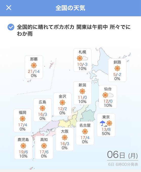 おはダイヤ～！♦️✨✨今日は月曜日ですわ！！晴れ続きですね🎶暖かくなってきて過ごしやすくなって来ましたねー！🍃🌷この季節