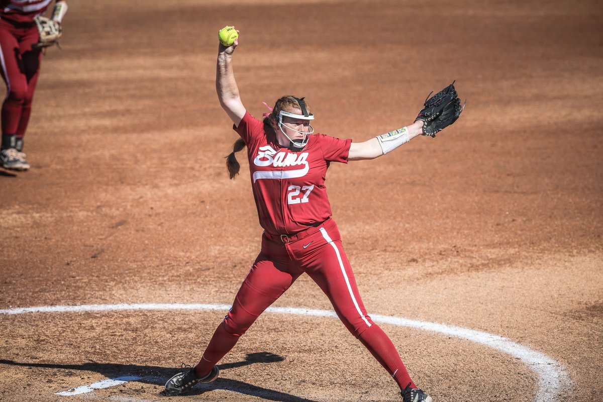 AlabamaSB's tweet photo. Alabama pitching at the T-Mobile Crimson Classic:
▪️ 30.0 IP ▪️ 0 R, 0 ER ▪️ 9 H ▪️ 4 BB ▪️ 41 K

🤯🤯🤯🤯

@LaurenEsman x @alexroxx13 x @jaala_t10 x @MontanaFouts

#Team27 #RollTide https://t.co/tJ54YgNFeq