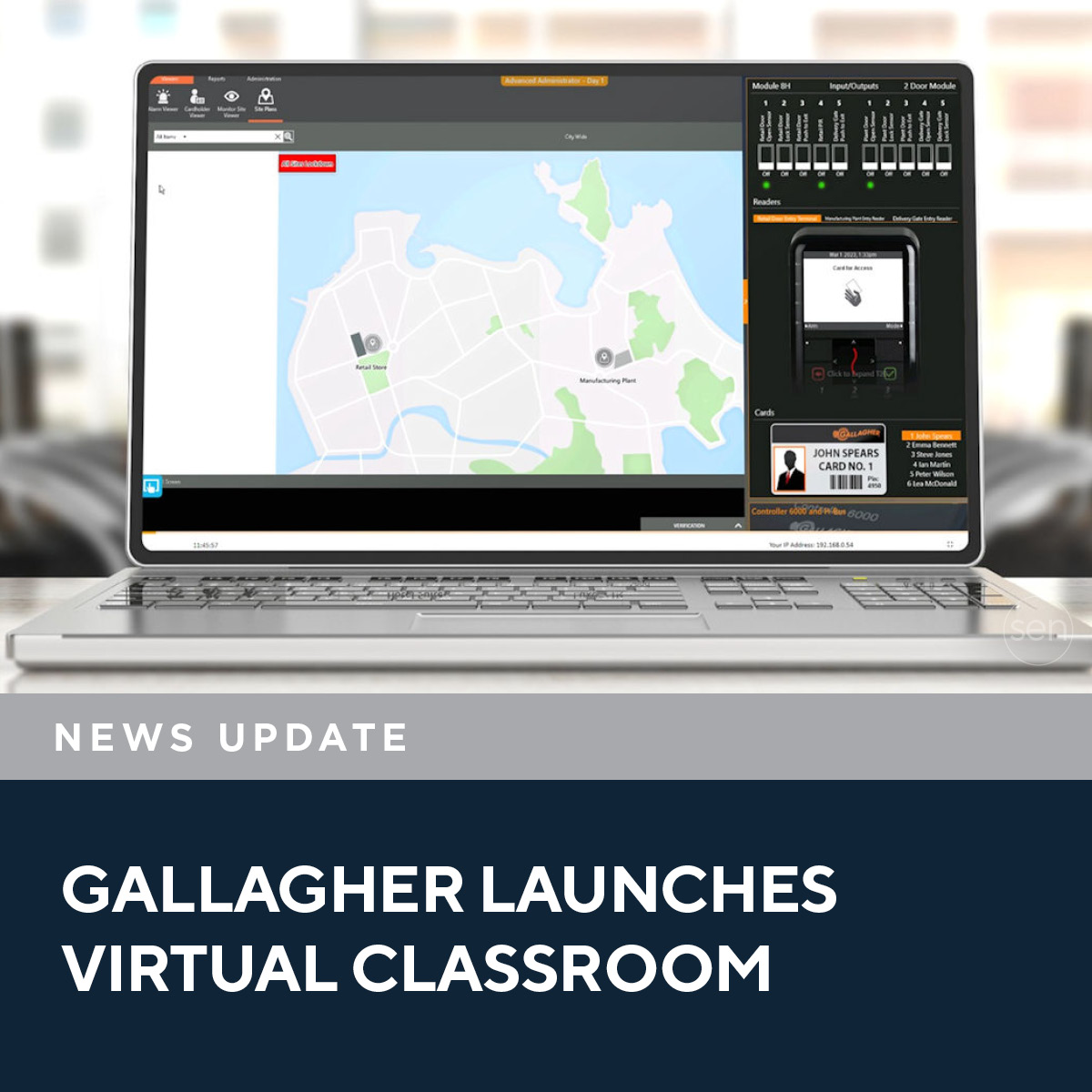 sen.news/gallagher-laun…
'Gallagher launches virtual classroom for technicians in Australia and Papua New Guinea.'
#accesscontrol #entrancecontrol #doors #locks #securityintegration #securityinstallers #securitymanagers #securityconsultants #SEN #SENnews