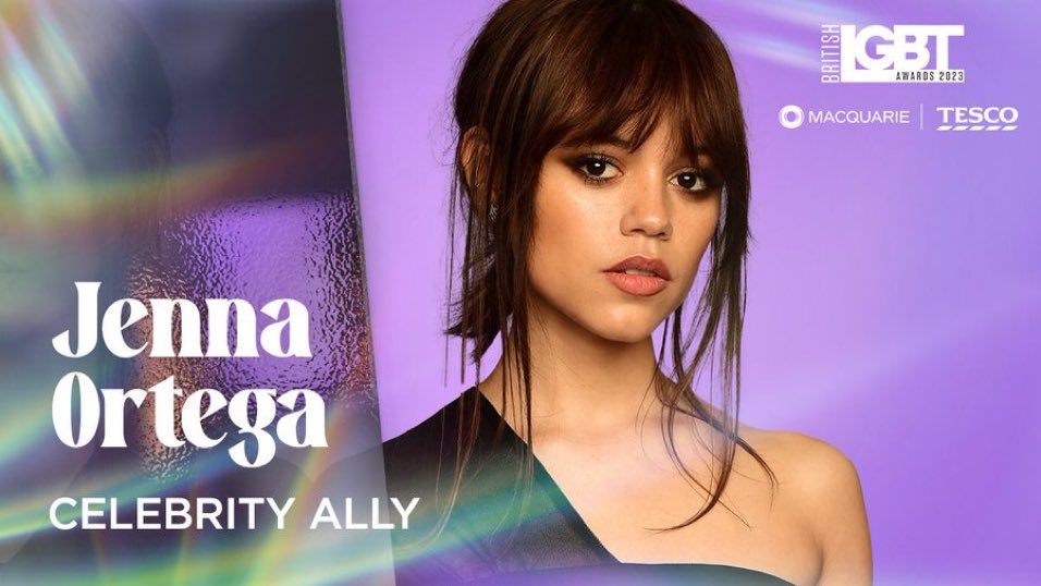 jennaortegabra's tweet photo. 🚨 BATALHA JENNIES vs WIFEYS

A cada 2 votos que você der, comente um emoji. 

META: 500 comentários

Vote em Jenna Ortega na categoria de "Celebridade Aliada" no British LGBT Awards. 

Vote em Stupid Wife como "Media Moment" no British LGBT Awards. https://t.co/YeuEbqY5dK