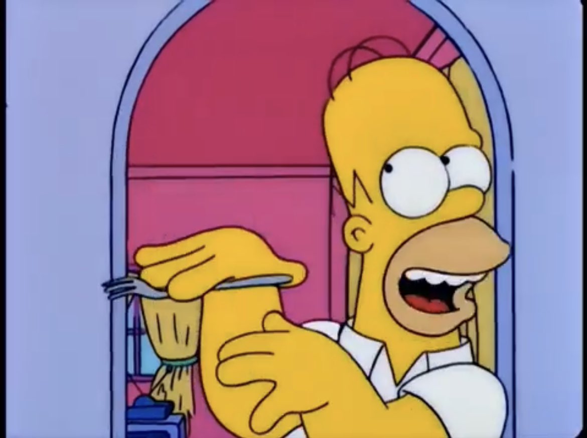 Out of Context Simpsons Couch Gags on Twitter "RT munchy598 Homer is