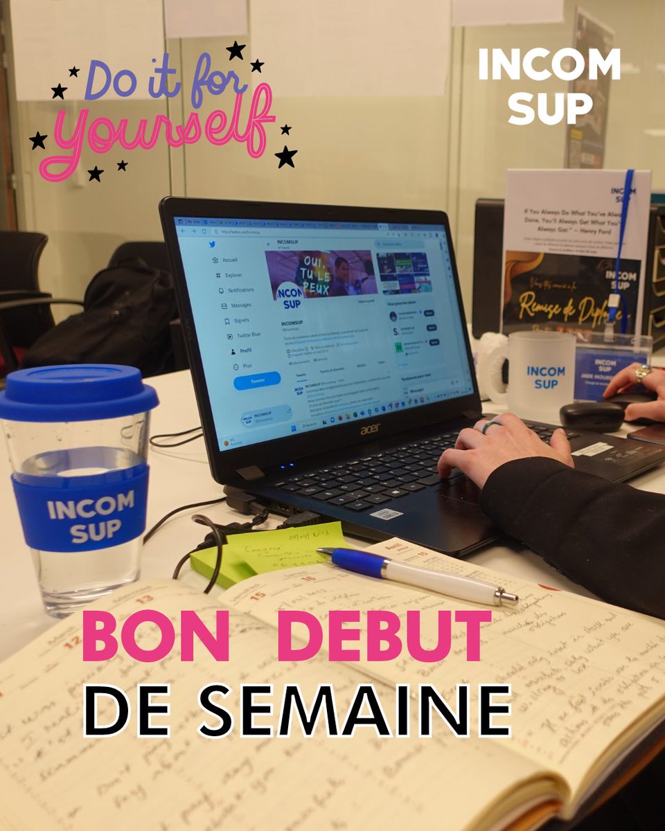 Incomsup's tweet photo. Soyez prêts à vous engager et à relever les défis qui vous attendent. Bonne semaine à tous !"
#businessschool #Managent #incomsup https://t.co/3YzpXGaC8A