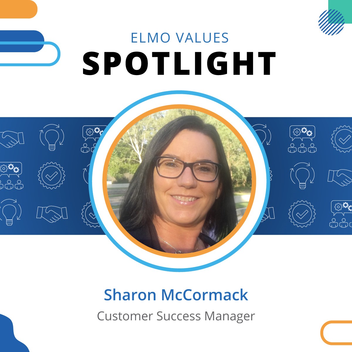 ELMO Software (@elmo_software) on Twitter photo Meet our ELMO Software Values Spotlight winner of the month – Sharon McCormack, based in Sydney! Congratulations Sharon, and thank you for exemplifying the ELMO values. #ELMOValues #Innovation #Integrity #Collaboration #Results #Values Meet our ELMO Software Values Spotlight winner of the month – Sharon McCormack, based in Sydney! Congratulations Sharon, and thank you for exemplifying the ELMO values. #ELMOValues #Innovation #Integrity #Collaboration #Results #Values