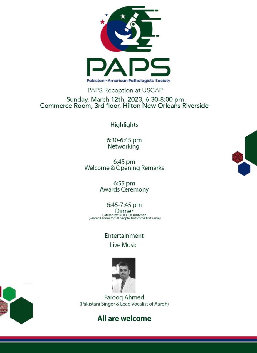 Pakistani-American Pathologists' Society tweet media