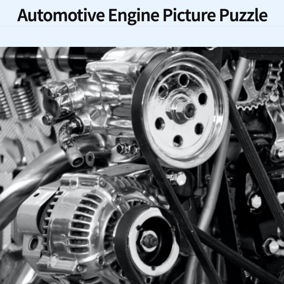 OddPickleball's tweet photo. Enjoy this little automotive engine picture puzzle at https://t.co/GxWlYNLePx (#picturePuzzle, #puzzle, #engine, #automobileEngine, #autoEngine, #V8, #chrome, #supercharged, #superchargedEngine, #powerPlant, #PowerHouse, #automotive, #autoTech) https://t.co/7xCt9Sr2pB