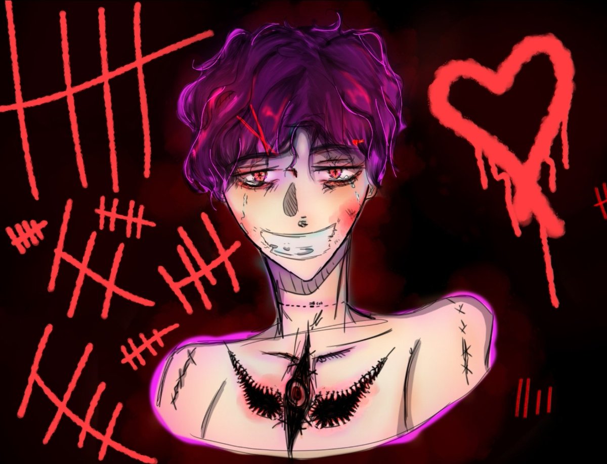 m1ssy_XD's tweet image. //TW BLOOD//
#Creppyart #horror