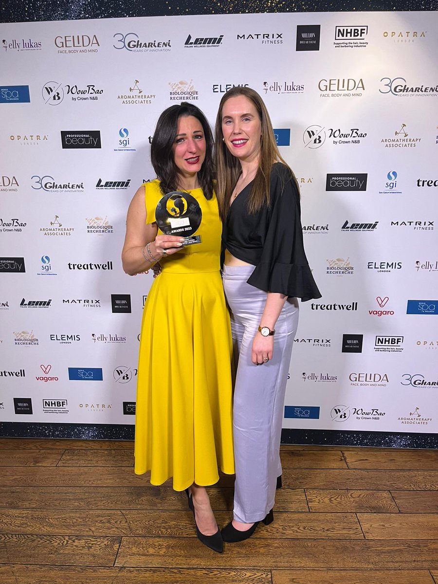 This year’s Spa Leader of the Year, sponsored by <a href="/aromaassoc/">Aromatherapy Associates</a>, is awarded to Erica D’Angelo, Vair Spa, <a href="/borgo_egnazia/">Borgo Egnazia</a> – well done! #WSWAwards