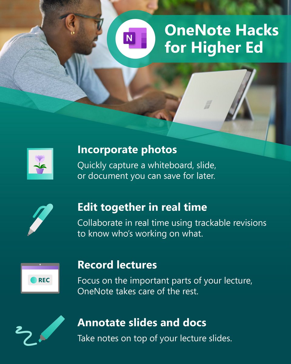 These four #OneNote features can help college students take better notes and enhance collaboration with classmates. 

#MIEExpert #HigherEd