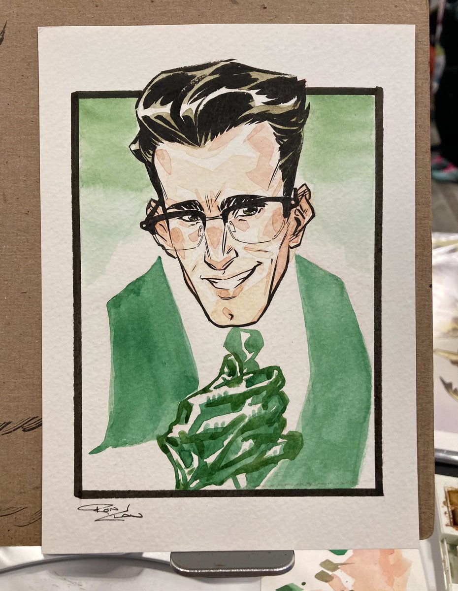 RonDanChan's tweet image. Commission sketches from the final day of @emeraldcitycon! #eccc2023