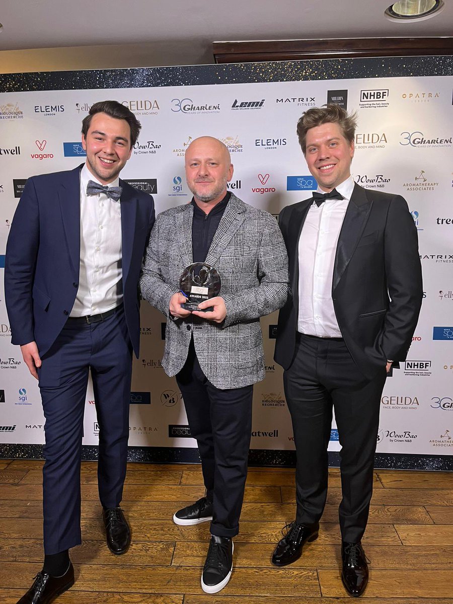 Spa Group of the Year, sponsored by <a href="/gharienigroup/">Gharieni Group</a>, goes to… <a href="/Accor/">Accor Group</a> – congratulations! #WSWAwards