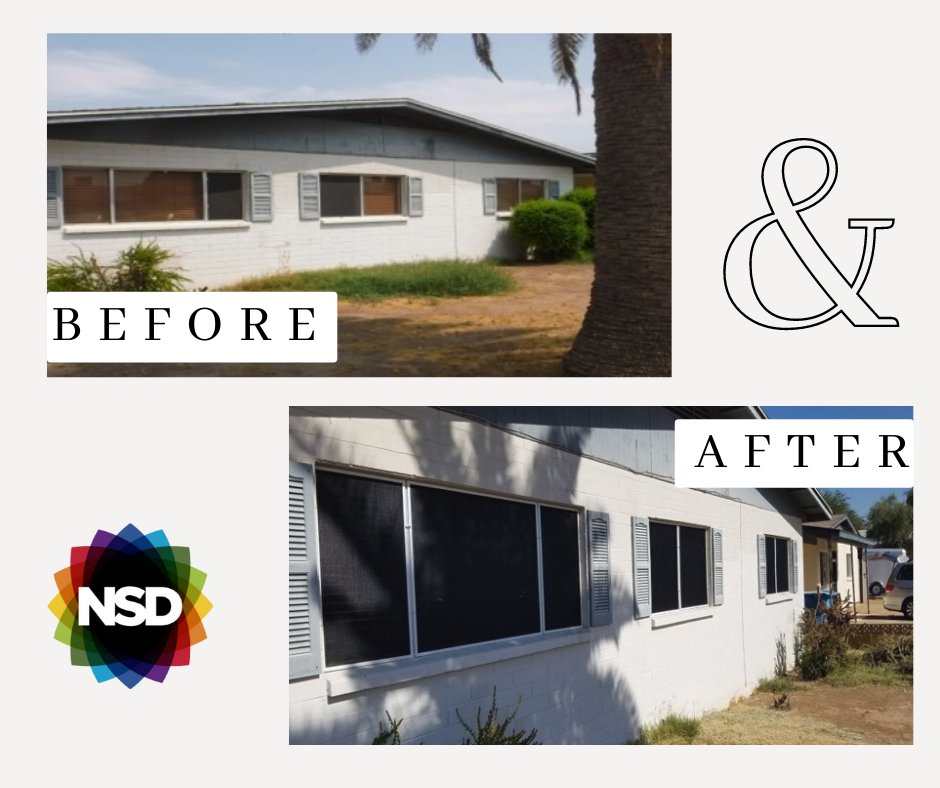 PHXNeighborhood's tweet photo. 🚫 ❄️ Broken AC? 
❌ 🏠 No sunscreens on your windows? 

#PHX can help you stay cool this summer! 

Find out if you qualify for a Weatherization Assistance grant to make energy-efficient upgrades to your home at https://t.co/s73Y6aGKKT https://t.co/vYiuLTymwh