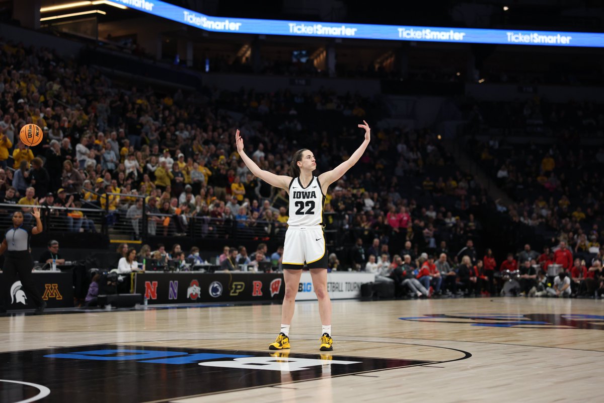 Back-to-back.

For the 5th time in school history, @iowawbb are Big Ten Tournament Champions! Go Hawks 🐤