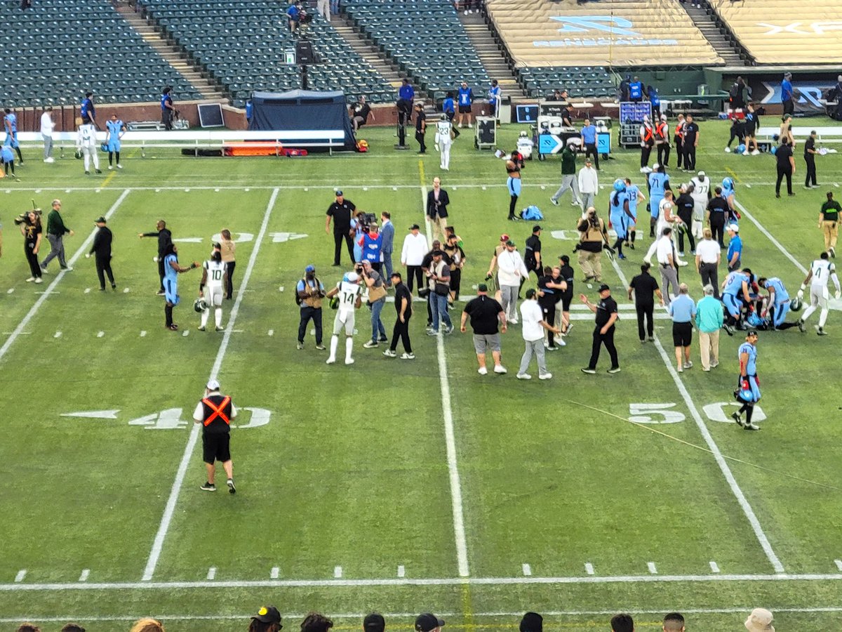 Lulu_HoTS's tweet photo. 2 years and 363 days since the last time we were here. You can change the slogan, but it's still for the love of football. #XFLRenegades #XFL2023 https://t.co/pVJaP0Ogxv