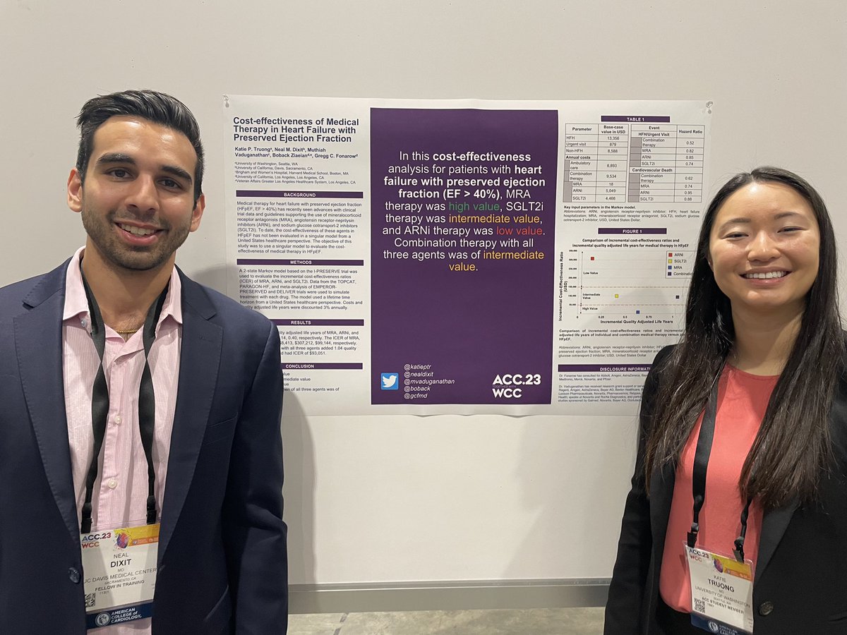 Katie Truong, MD (@katieptr) on Twitter photo Thrilled to share this poster with <a href="/NealDixit/">Neal Dixit, MD</a> on our work evaluating the cost effectiveness of medical therapies in HFpEF at #ACC2023 ! <a href="/gcfmd/">Gregg Fonarow MD</a> <a href="/boback/">Boback Ziaeian 🤦🏻♂️</a> Thrilled to share this poster with <a href="/NealDixit/">Neal Dixit, MD</a> on our work evaluating the cost effectiveness of medical therapies in HFpEF at #ACC2023 ! <a href="/gcfmd/">Gregg Fonarow MD</a> <a href="/boback/">Boback Ziaeian 🤦🏻♂️</a>