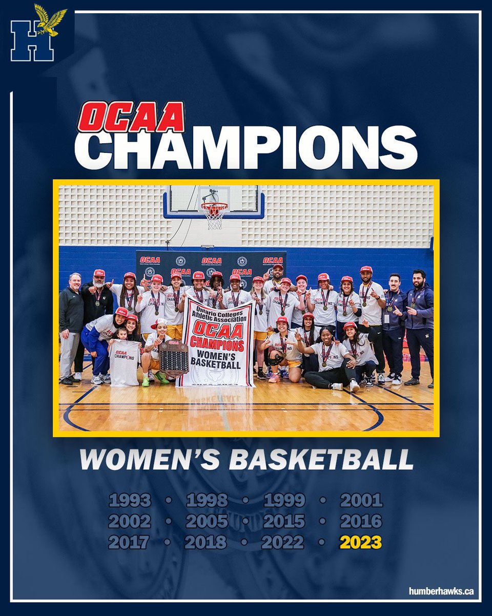 What. A. Game. 

Back-to-back OCAA champions #RollHawks