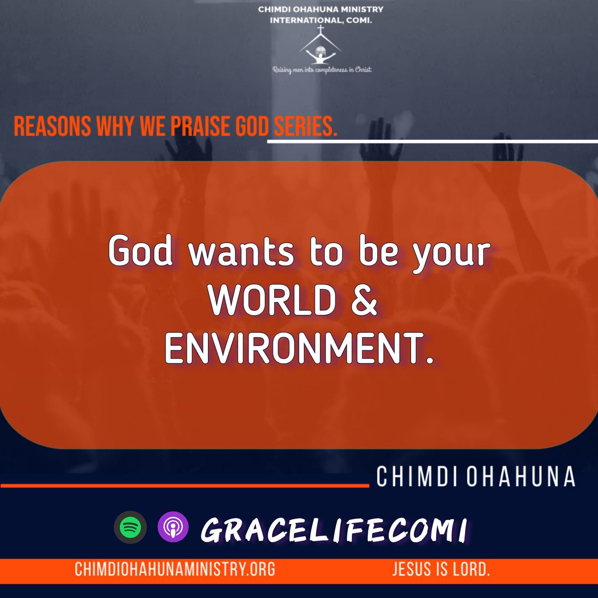 GracelifeComi's tweet image. Beloved, 

Receive revelation-light from the Word of God 24/7 via our podcast: anchor.fm/gracelife-comi/

Jesus is Lord.

#gracelifecomi #gracelifecomipodcast #revelation #Christ #Bible #walkingintheSpirit #grace #mercy