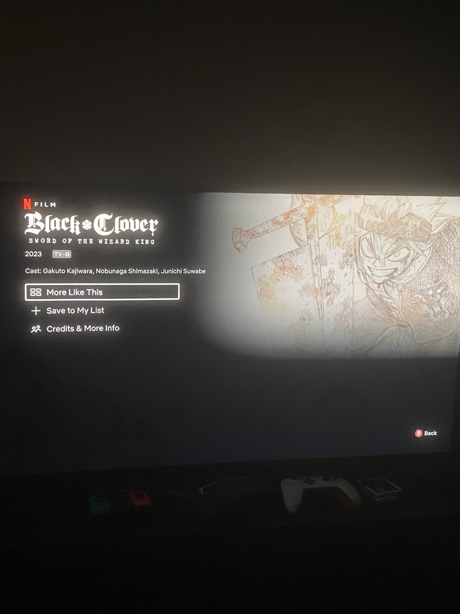 tKoberloo's tweet photo. @netflix #blackcloveranime Playing with my emotions https://t.co/ICkfSAD1qJ