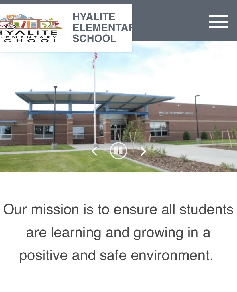 hyaliteschool's tweet photo. Our mission; short, to the point, and our why as a staff and school community ⁦@BSD7Schools⁩ #allmeansall ⁦@hyaliteschool⁩ #keepitsimple https://t.co/3jmuLMTv6g