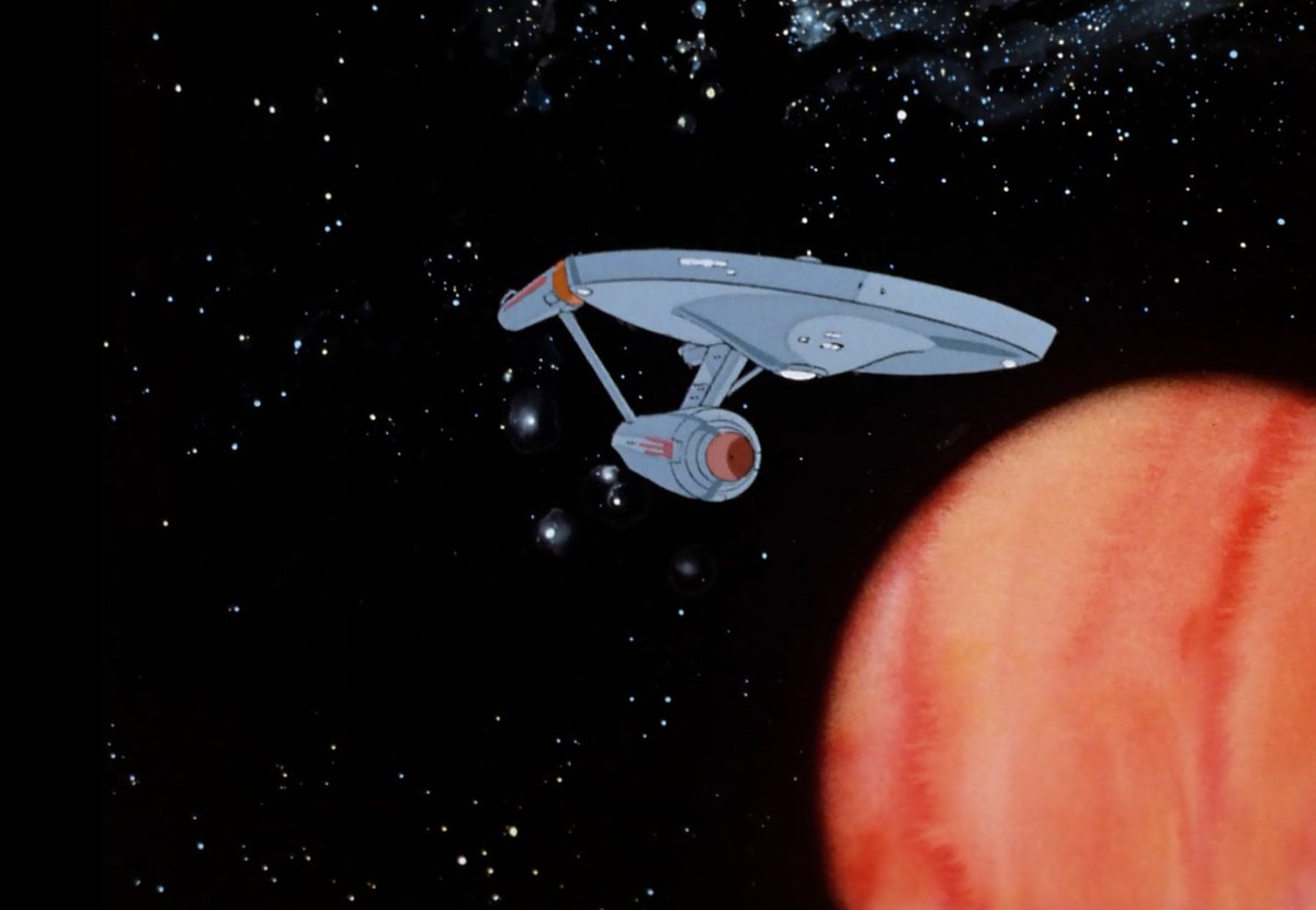 antipodal's tweet photo. #StarTrek #TrekThree #Day5 #Enterprises
1) Your first spaceship is always your favorite, therefore, #STTOS Enterprise NCC-1701.
2) The #Enterprise from #STTAS. Why? Our first concept/view of a holodeck!
3) #StarTrek Strange New Worlds extravagant Enterprise. Gorgeous! https://t.co/iDkO9L5Cbz