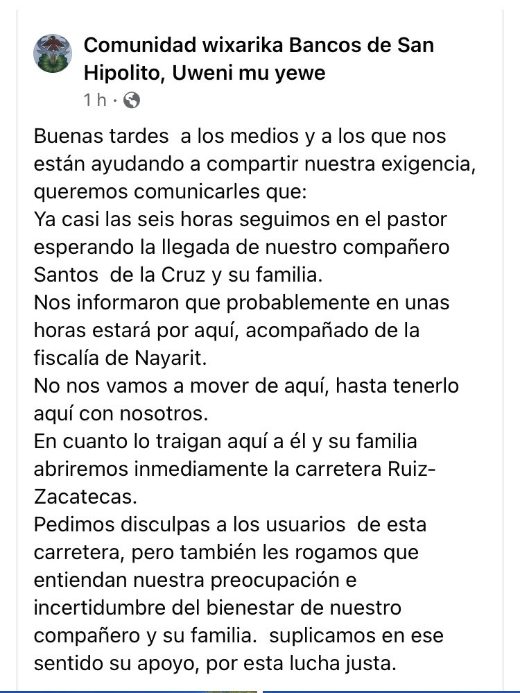 citlatopia's tweet photo. En la Comunidad de Bancos de San Hipólito ya están esperando a Santos, Carlota y sus hijos. ¡No están solos compas! https://t.co/TbdgRslTkN https://t.co/vCJMQt4QRB