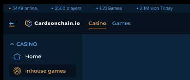Cards_on_chain's tweet photo. @korpi87 Something our team have been discussing.

We have 2 markets.

Crypto Degens &amp; Gamblers 

We have strategies to attract both. 

It starts with a Top notch UI ;) 

Coming quite soon 

#cardsonchain #NFT #sigma https://t.co/TRezRIcBjF