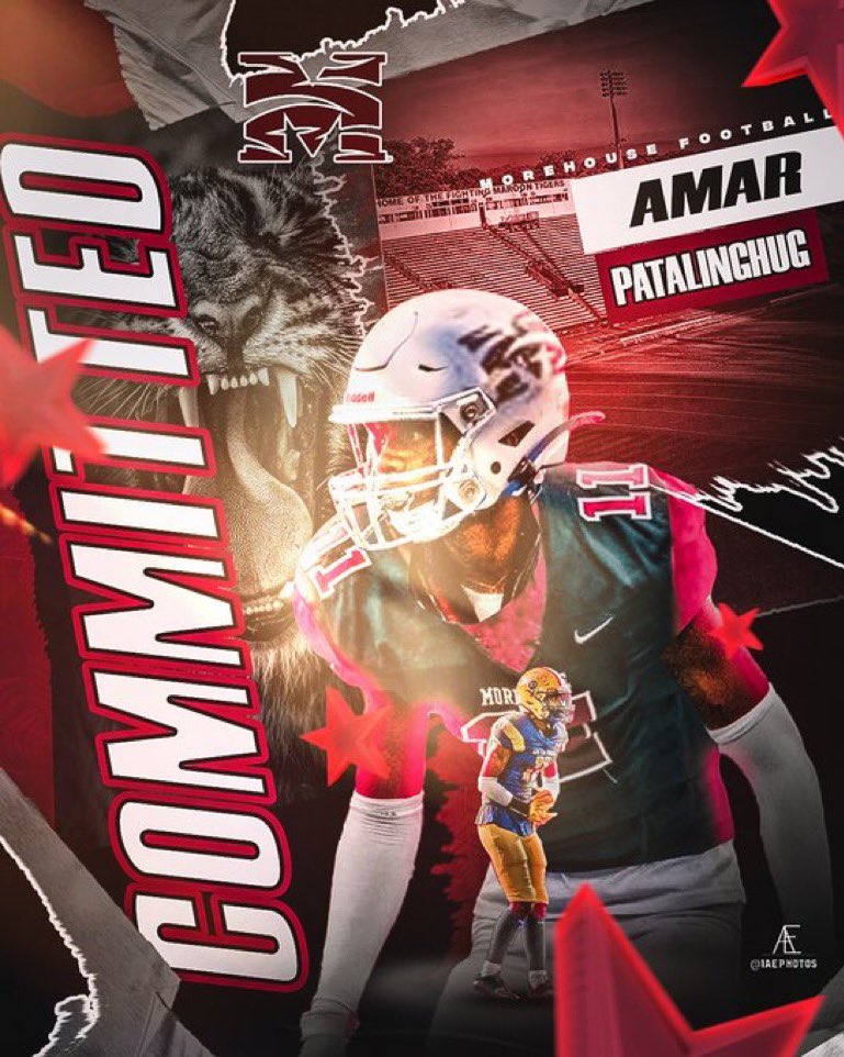 HBCUSports1's tweet photo. Amar Patalinghug  CB/WR has committed to Morehouse College
* De La Salle Institute
  Chicago, IL https://t.co/FiwuJeiYku