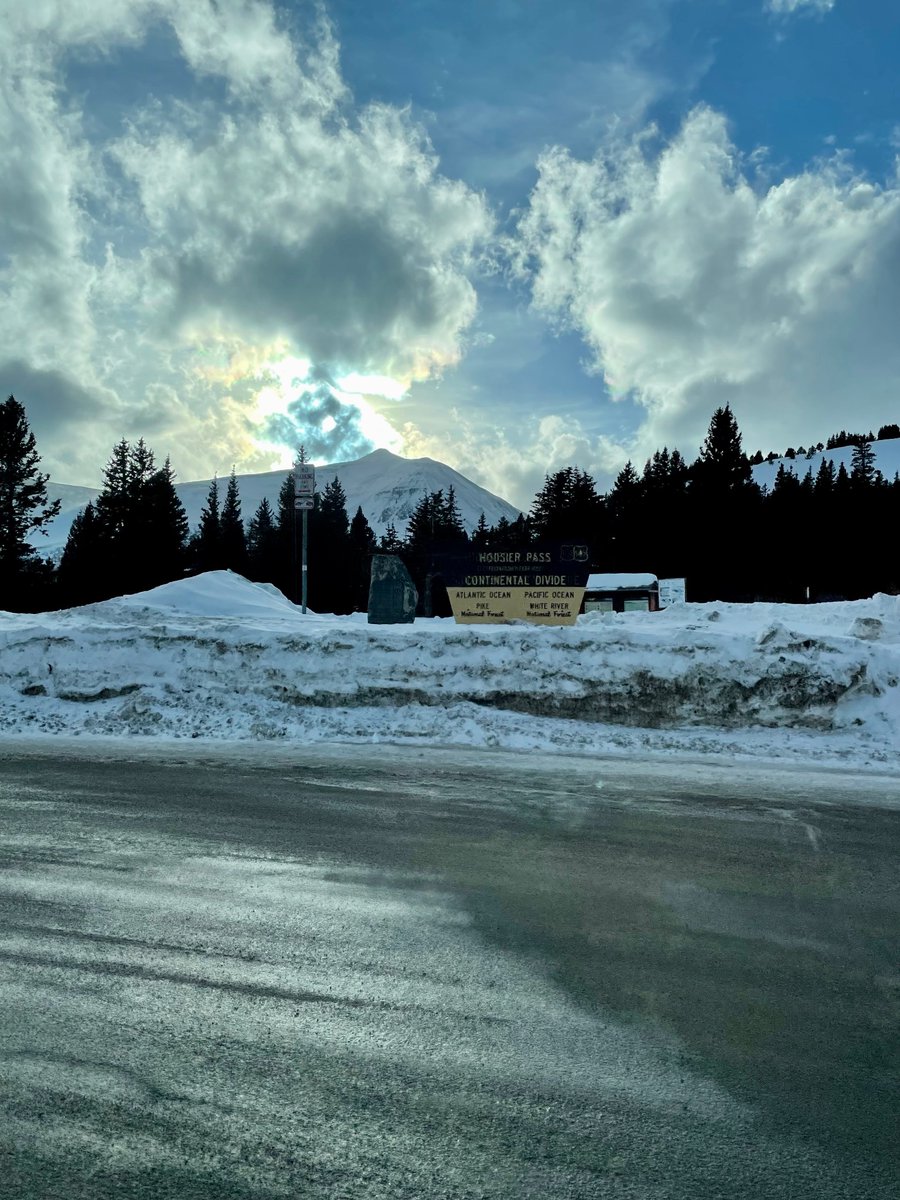 Crossing the #ContinentalDivide #Colorado