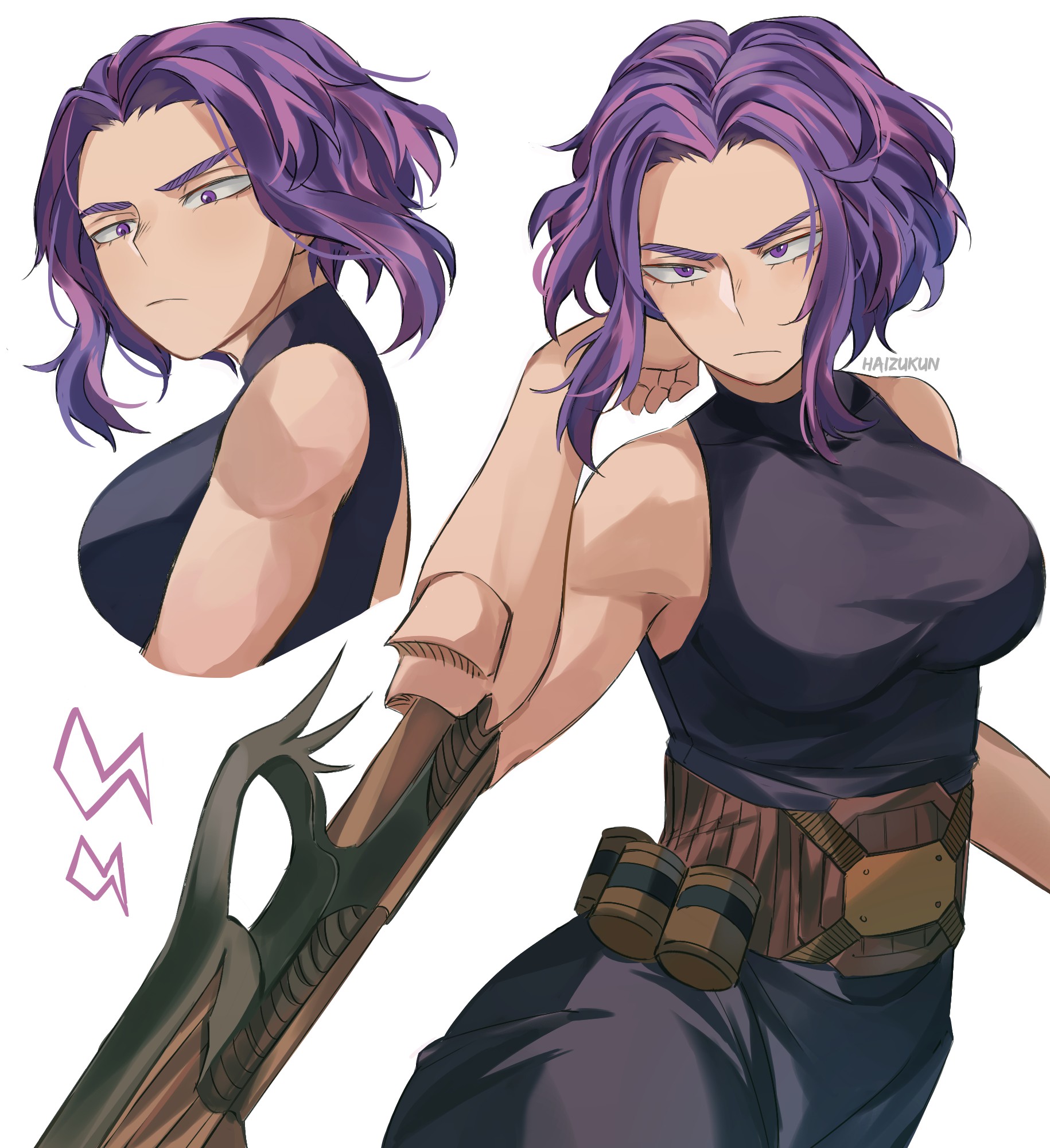 Haizukun on Twitter "the lovely lady nagant💜 ladynagant mha doodle