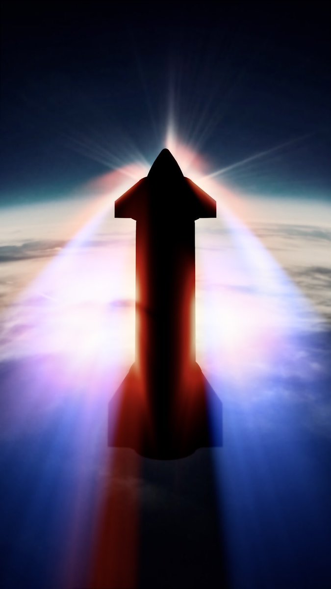 Reentry.

#SpaceX #Starship <a href="/elonmusk/">Elon Musk</a>