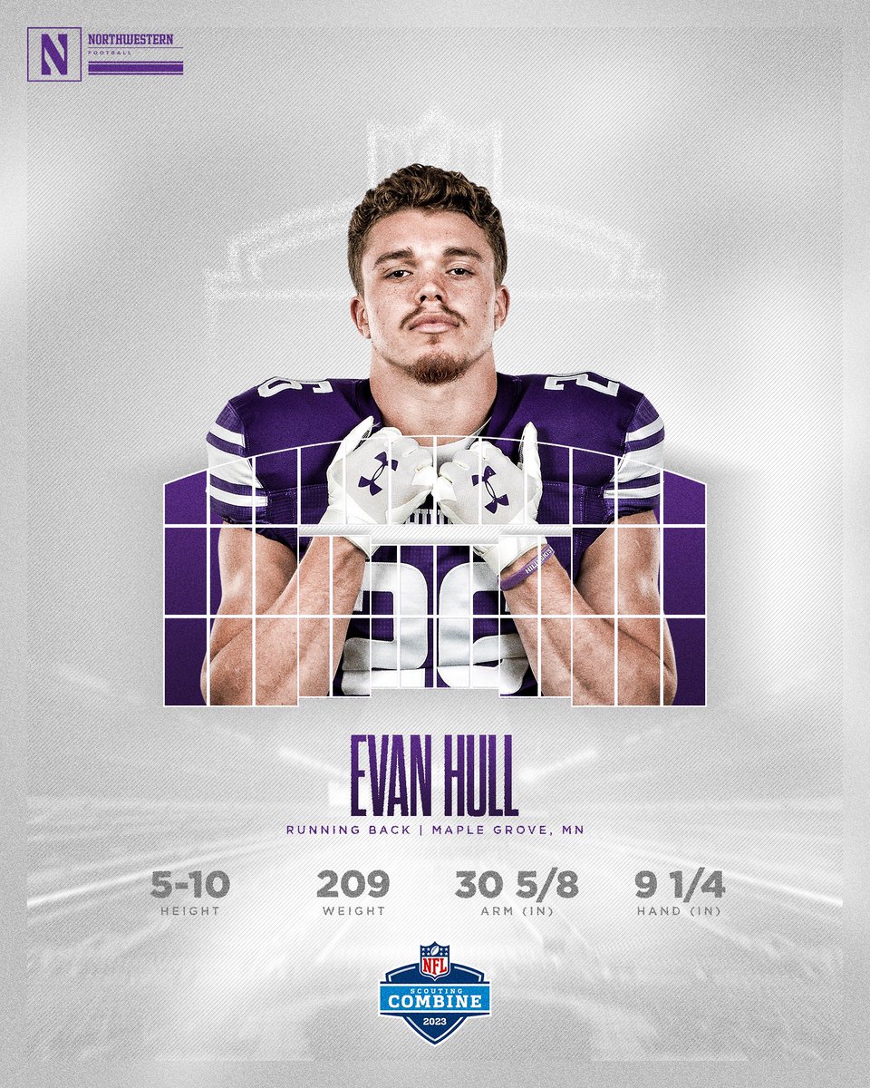 NUFBFamily's tweet photo. Leaving nothing to chance.
Add Evan Hull (@Hull7Hull) to the list of #ProCats on the rise π
#GoCats | #NFLCombine https://t.co/SvHfpGuYCJ