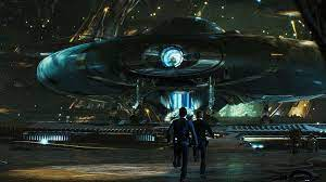 ECaptain1701's tweet photo. #Trauma 
#StarTrek 
#StarTrek2009 

Imagine the grief to both #PrimeSpock &amp; #AOSSpock aboard The Enterprise--

After the Destruction of Planet Vulcan. 

&amp; knowing that #AOSSpock has got to destroy the last known connection, the ship/Jellyfish--
To #PrimeSpock's World/Universe. https://t.co/1uA24VteAp