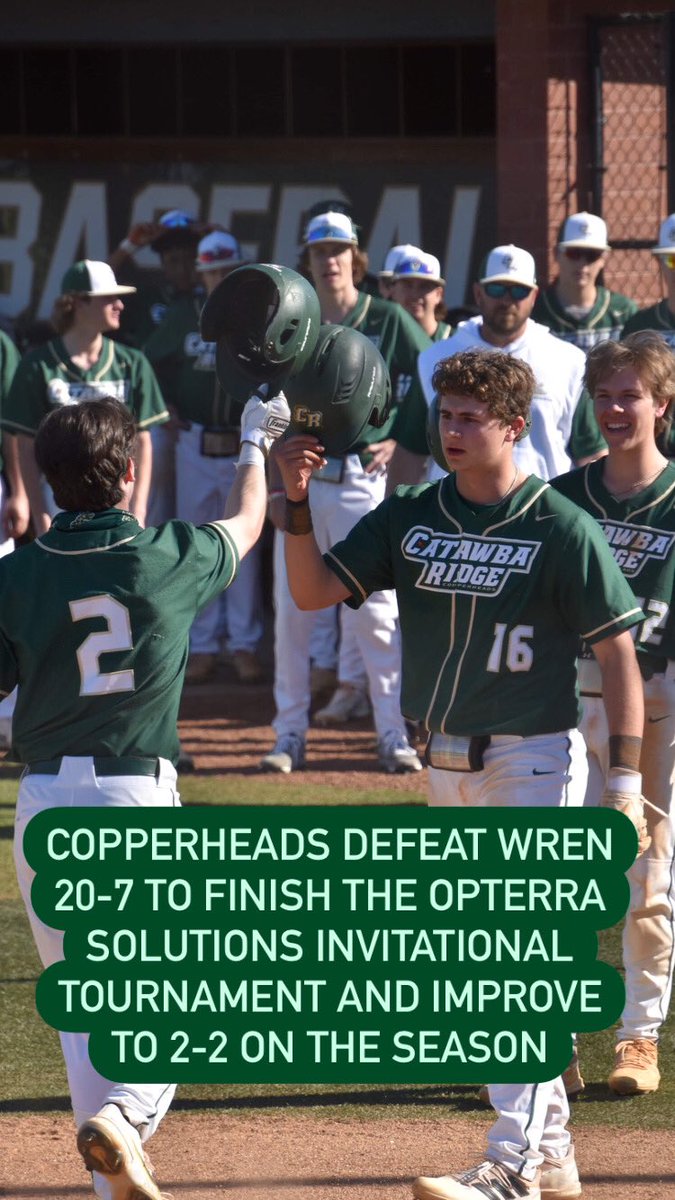 Catawba Ridge Baseball 🐍 tweet media