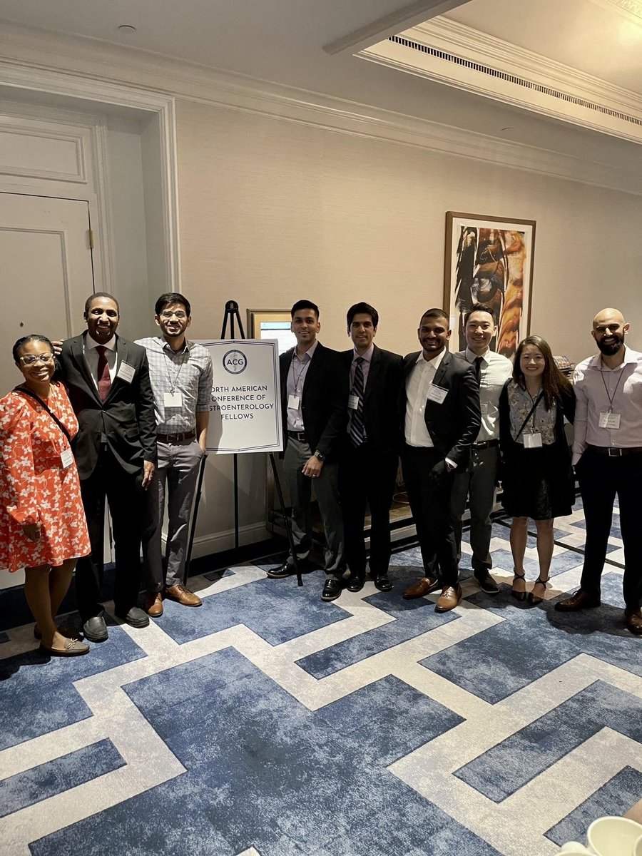 Amazing weekend at @AmCollegeGastro #NACGF with an inspiring ⭐️group of fellows and faculty! Humbled to have the opportunity to present our work on EoE.

Big thank you to my mentor @WalterChanMD and @BrighamGI for their endless support!🙌