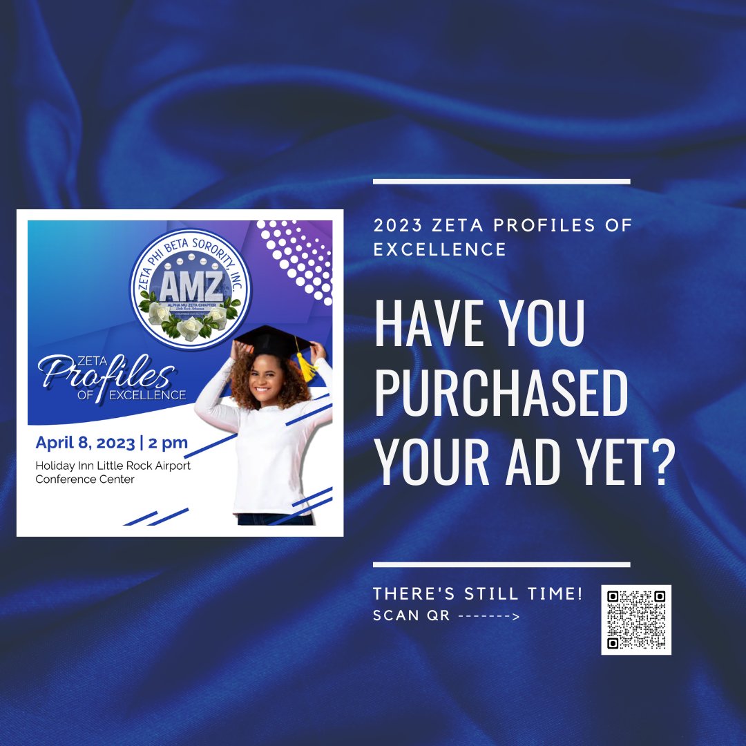 AMZChapter's tweet photo. Have you purchased your AD yet?

A souvenir booklet with ads will be available for the program. Ads recognize our honorees and advertise for businesses. The deadline to have ads ready and paid for is March 20, 2023. You can pay at https://t.co/jKeIOv1MB1 https://t.co/V3Y5jOcZkM