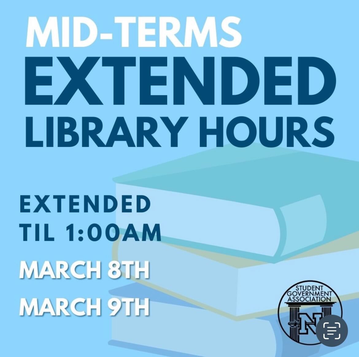 Nicholls Library tweet media